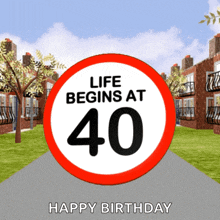 Life Begins At40 Life Begins At Forty GIF - Life Begins At40 Life Begins At Forty Happy40th Birthday GIFs