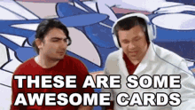 These Are Some Awesome Cards Professor K GIF - These Are Some Awesome Cards Professor K Noel GIFs