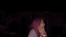 Viyeongg Choerry From Loona Being Scared By Nicki Minaj GIF - Viyeongg Choerry From Loona Being Scared By Nicki Minaj GIFs