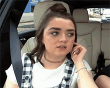 Maisie Williams Carpool Karaoke GIF - Maisie Williams Carpool Karaoke Arya Stark GIFs