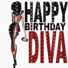 Happy Birthday Happy Birthday Diva GIF - Happy Birthday Happy Birthday Diva GIFs