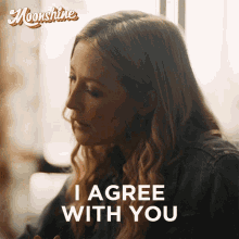 I Agree With You Lidia Bennett GIF - I Agree With You Lidia Bennett Moonshine GIFs
