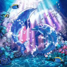 Fish Dolphin GIF - Fish Dolphin Fantasy GIFs