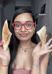 Face Reveal Chef Priyanka GIF - Face Reveal Chef Priyanka Tongue Bite GIFs
