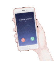 Phone Call Sticker - Phone Call Unknown Caller Stickers