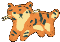 Tiger Cat Sticker - Tiger Cat Kitty Stickers