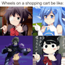 shoppingcart meme jjba jojo