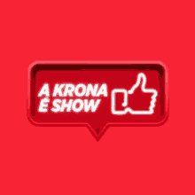 Krona A Krona E Show GIF - Krona A Krona E Show Thumbs Up GIFs