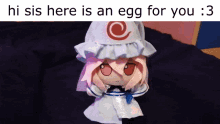 Egg Yuyuko GIF