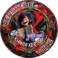 a picture of a girl with a cat and the words " join me " on it