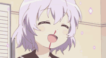 Nose Bleed Loli GIF - Nose Bleed Loli Anime GIFs