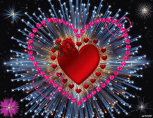 Heart Love GIF - Heart Love Rose GIFs