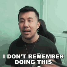 I Dont Remember Doing This Joseph Germani GIF - I Dont Remember Doing This Joseph Germani I Dont Recall About This GIFs