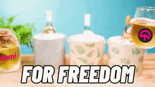 Cheers For Freedom GIF - Cheers For Freedom Wine GIFs
