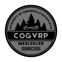 a logo for the county of greenville roleplay with trees in the background