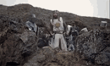 Monty Python And The Holy Grail Attack GIF - Monty Python And The Holy Grail Attack Bunny GIFs