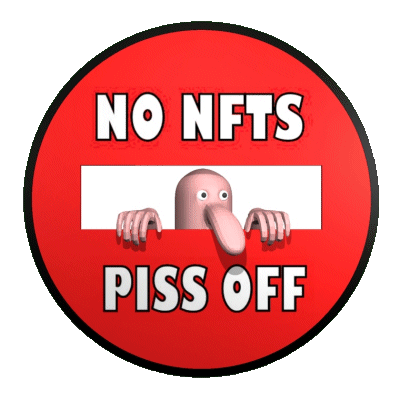 No Nfts No Nfts Badge Sticker - No Nfts Nft No Nfts Badge Stickers