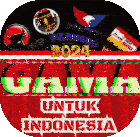 Gama Untuk Indonesia Ganjar Mahfudz Sticker - Gama Untuk Indonesia Ganjar Mahfudz Gama Stickers