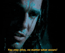 The Last Of The Mohicans Stay Alive GIF
