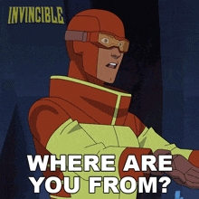 Where Are You From Rex Splode GIF - Where Are You From Rex Splode Invincible GIFs