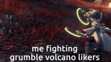 Xenoblade Chronicles3 Grumble Volcano GIF - Xenoblade Chronicles3 Grumble Volcano Mario Kart Wii GIFs