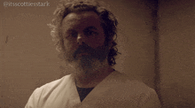 a man with a beard says " that 's odd "