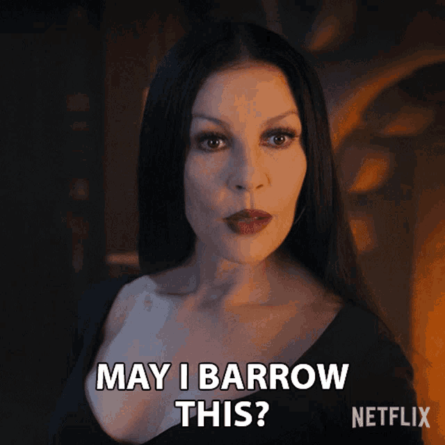 May I Barrow This Morticia Addams GIF May I Barrow This Morticia Addams Catherine Zeta Jones Discover Share GIFs