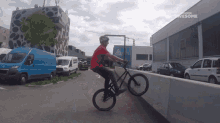 trick bicycle bmx jump balance