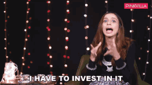 I Have To Invest In It Hesha Chimah Pathak GIF - I Have To Invest In It Hesha Chimah Pathak Pinkvilla GIFs