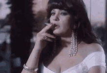 اغراء فيفي عبده تدخين سجاير دخان GIF - Fifi Abdo Smoke Cigar GIFs