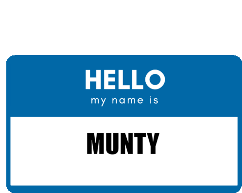 Munty Sticker - Munty Stickers