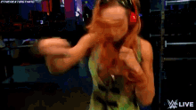 Sparring Becky Lynch GIF - Sparring Becky Lynch Shadow Boxing GIFs