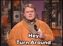 Louie Anderson Turn Around GIF