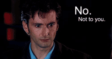 Doctor Who No GIF - Doctor Who No Never GIFs