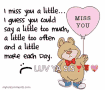 Miss You Heart GIF - Miss You Heart I Love You GIFs