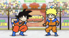 Goku Vs Naruto GIF - Naruto Goku Fight GIFs