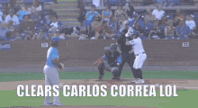 Jc Correa Clears Carlos Correa GIF - Jc Correa Clears Carlos Correa Jc GIFs