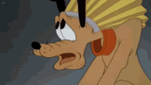 Mickey Mouse Pluto GIF - Mickey Mouse Pluto Sweating GIFs