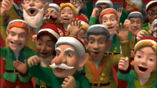 elf bowling crowd cheering elf