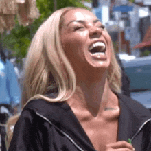 Laughing Brittany Renner GIF - Laughing Brittany Renner Basketball Wives GIFs