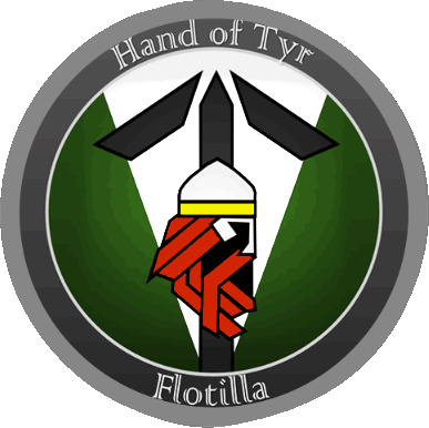 Tyrflo Hand Of Tyr Flotilla Sticker - Tyrflo Hand Of Tyr Flotilla Tyr Flotilla Stickers