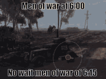 mow men of war meme