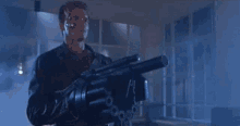 The Terminator Grenade Launcher GIF - The Terminator Grenade Launcher Shooting GIFs