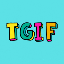 Tgif Friday GIF - Tgif Friday Blue GIFs