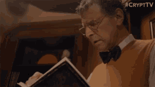 Ghost Tour Reading Book GIF