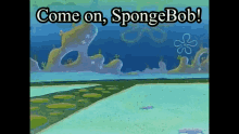 Squidward Come On Spongebob Tackle Me GIF
