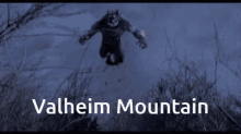 Valheim Warewolf GIF - Valheim Warewolf Mountain Terain GIFs
