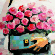 Roses Shoulder Bag GIF - Roses Shoulder Bag 4maria GIFs