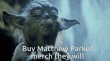 Matthew Parker Merch GIF - Matthew Parker Merch Yoda GIFs