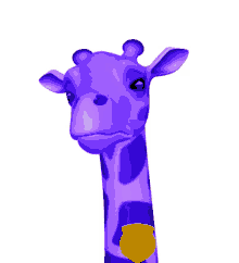 purple giraffe